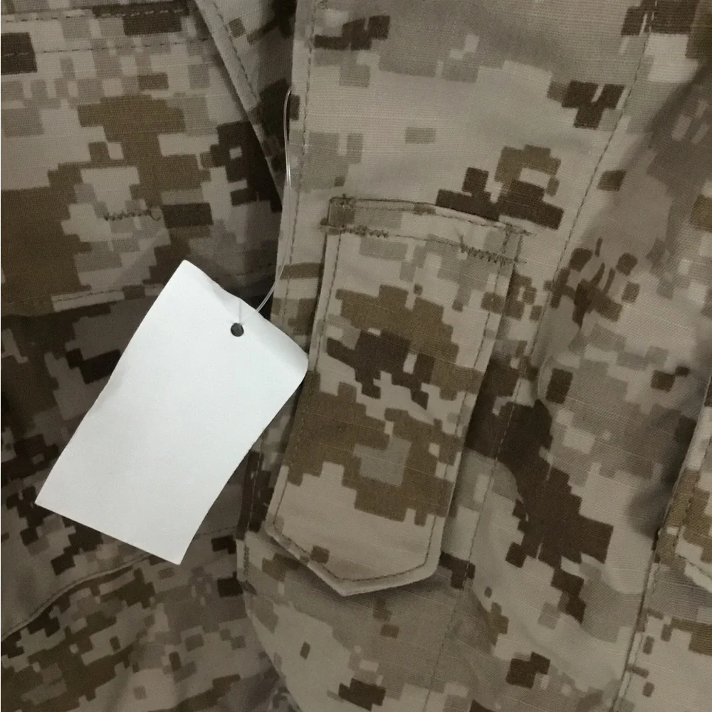 US navy nwu type ii desert digital combat set size extra large long new with tag